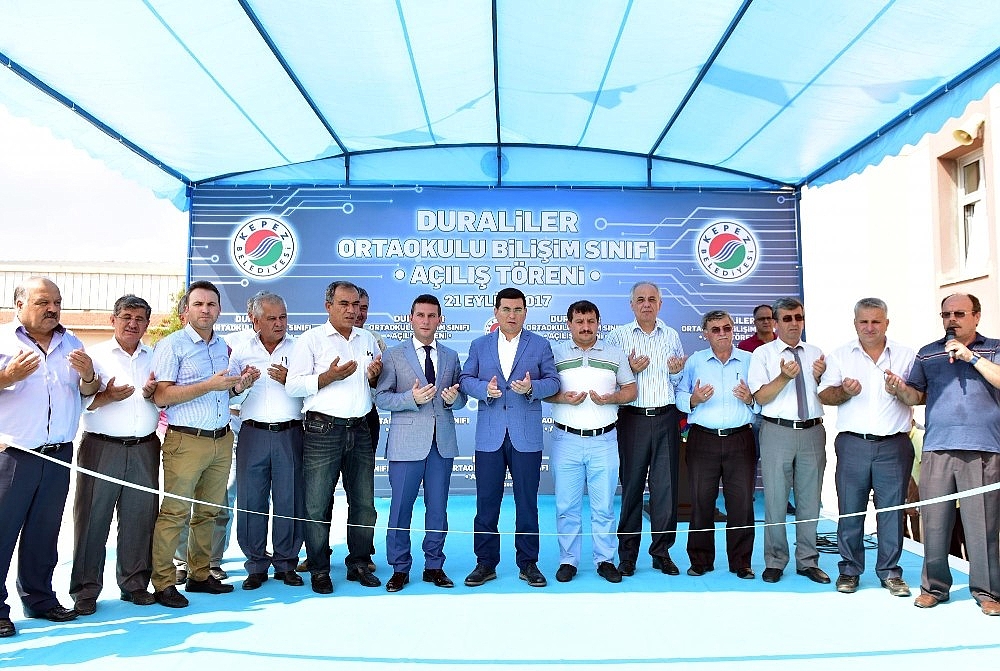 22'inci Bilişim Sınıfı Duraliler'de açıldı