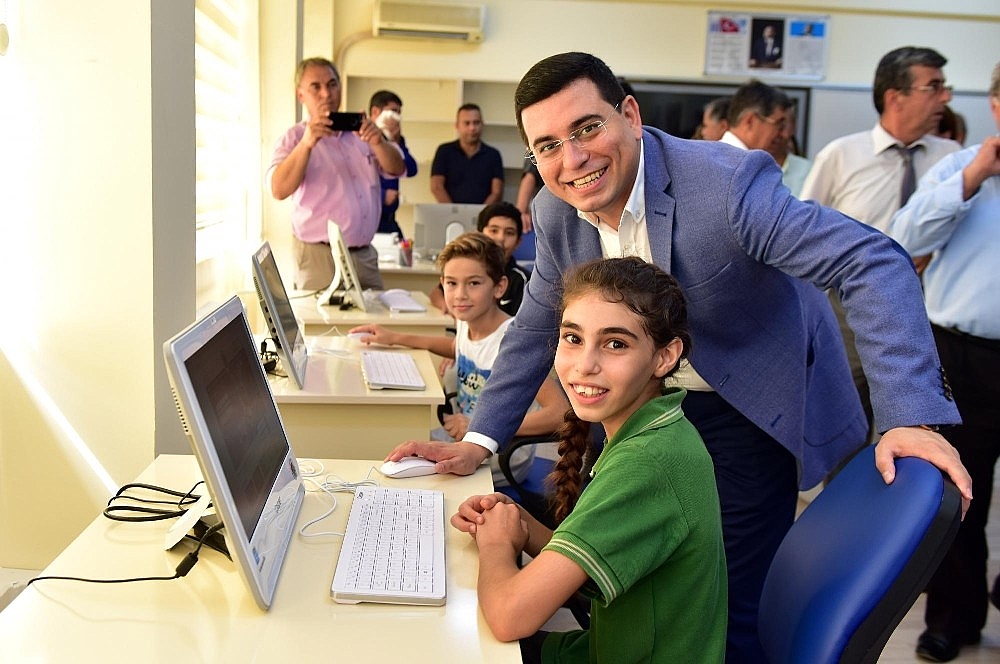 22'inci Bilişim Sınıfı Duraliler'de açıldı