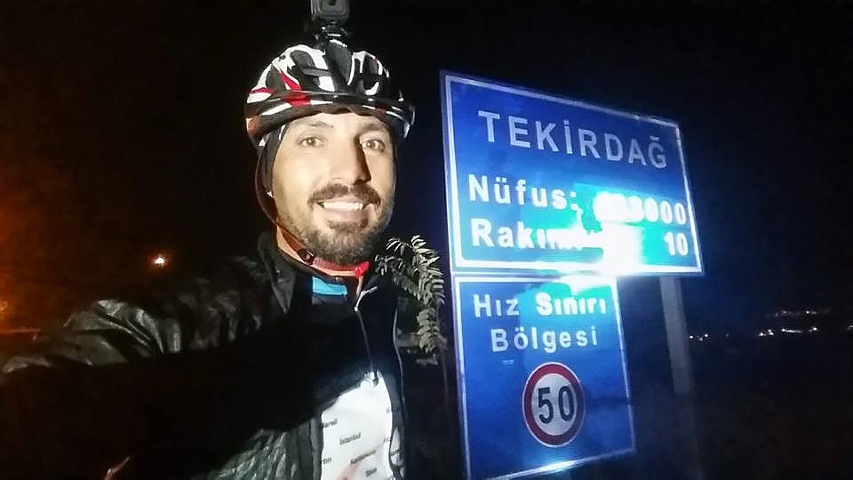 81 ili bisikleti ile gezdi