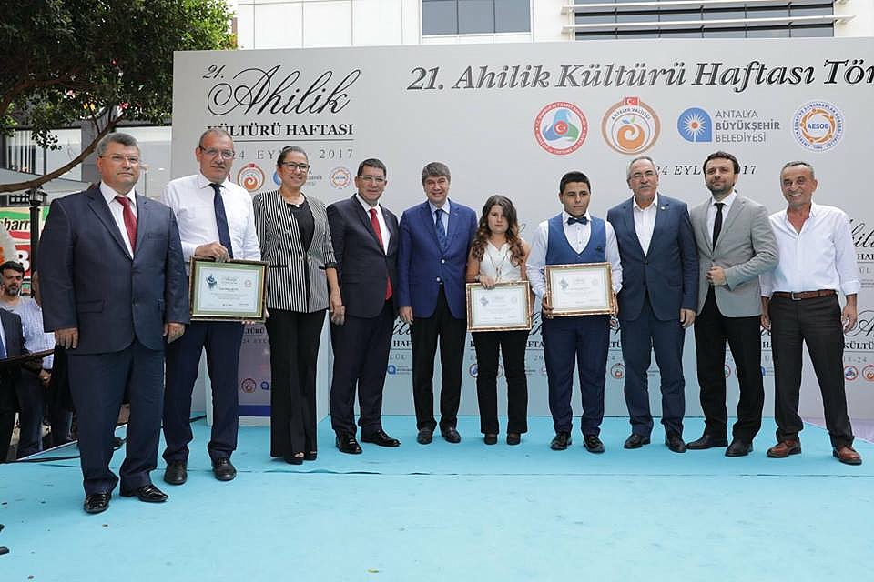 Antalya'da Ahilik Kültür Haftası törenle kutlandı (Videolu)