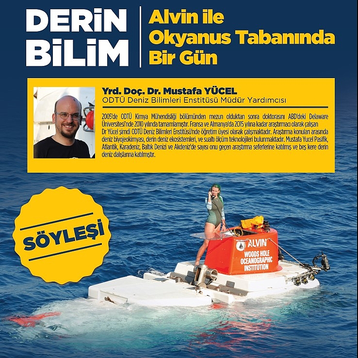 Jules Verne romanları tadında konferans Alvin ile Okyanus Tabanında Bir Gün