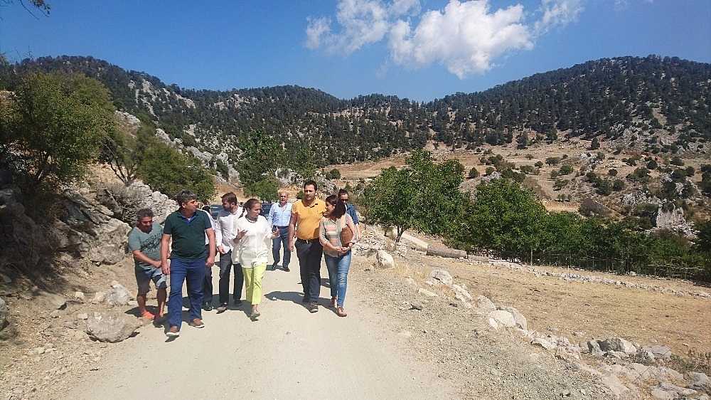 AK Partili Enç, Kemer yaylalarında