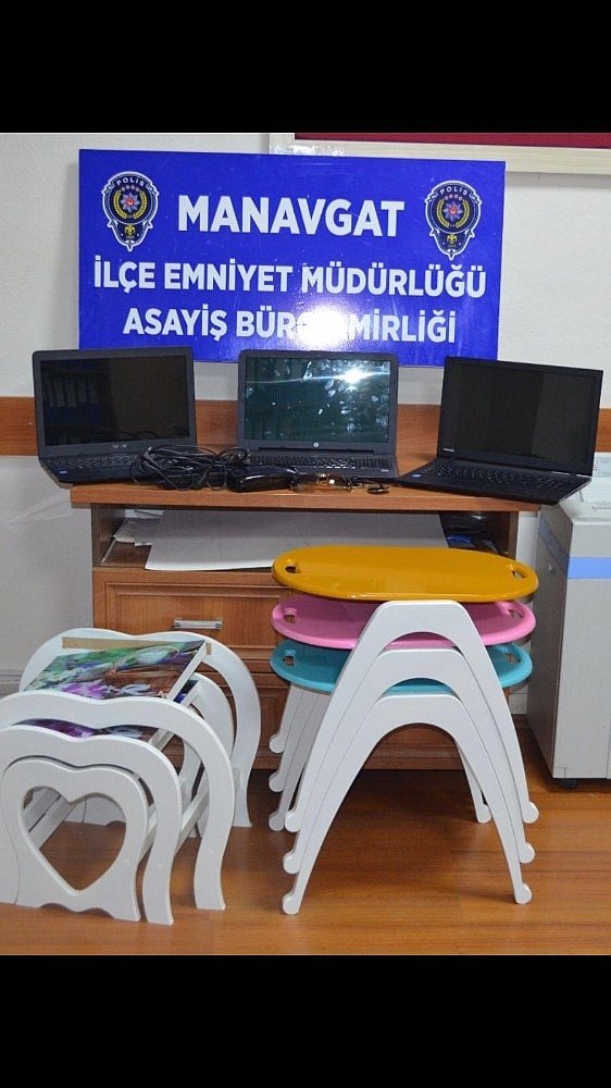 Manavgat'ta suç makinesi hırsız yakalandı!