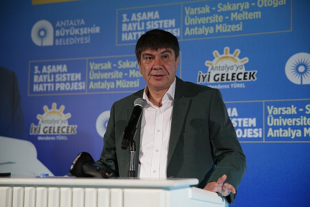 3'üncü etapla Antalya'nın toplam raylı sistem hattı 55 kilometreye ulaşacak