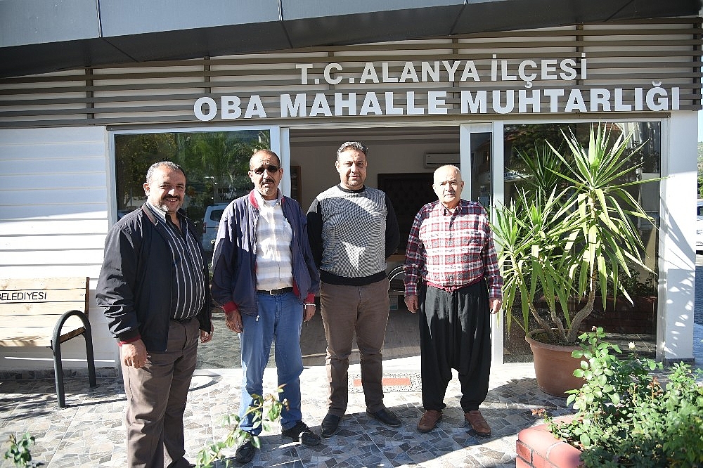 Alanya Belediyesi'nden tek tip muhtarlık ofisi projesine devam