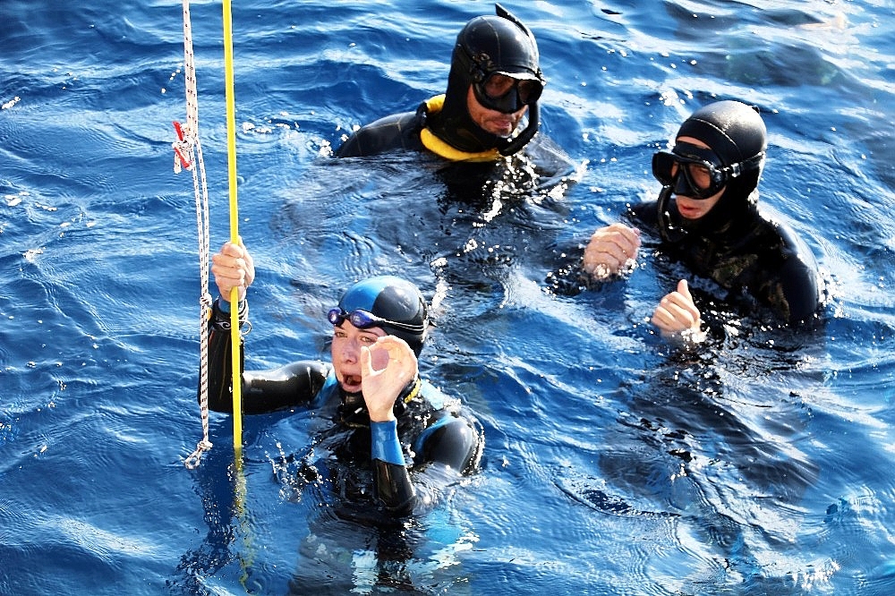 Antalya, dünyanın en iyi dalış sporcularına ev sahipliği yapıyor