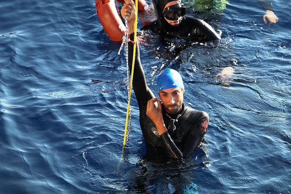 Antalya, dünyanın en iyi dalış sporcularına ev sahipliği yapıyor