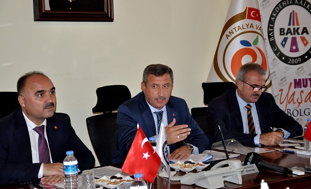 BAKA Yönetim Kurulu Antalya'da toplandı