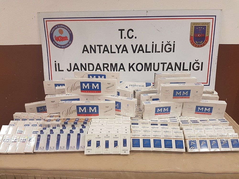 Jandarma'dan kaçak içki, kaçak sigara ve uyuşturucu operasyonu!