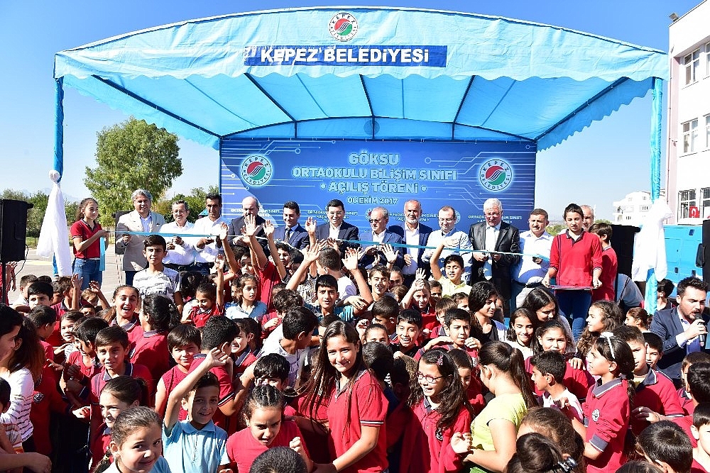 Kepez'den 23. Bilişim sınıfı Göksu'ya