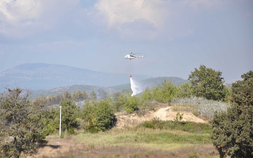 Manavgat'ta 2 ayrı orman yangını!