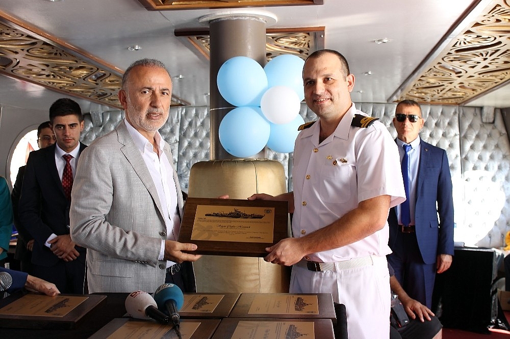 Sahil Güvenlik Gemisi dalış turizmi için batırıldı