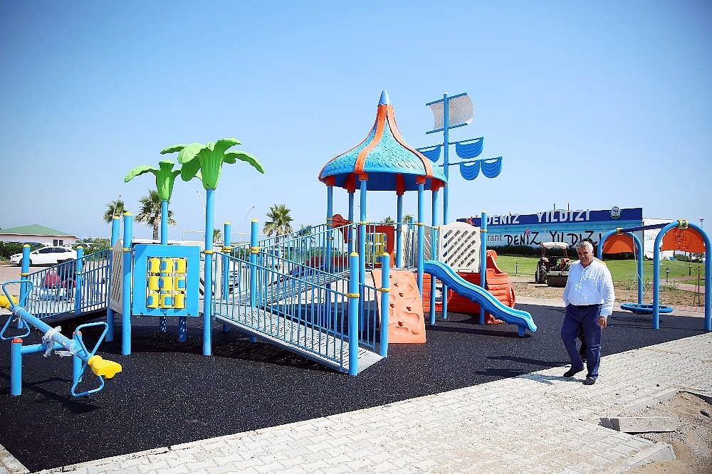 Serik Belediyesi'nden modern parklar
