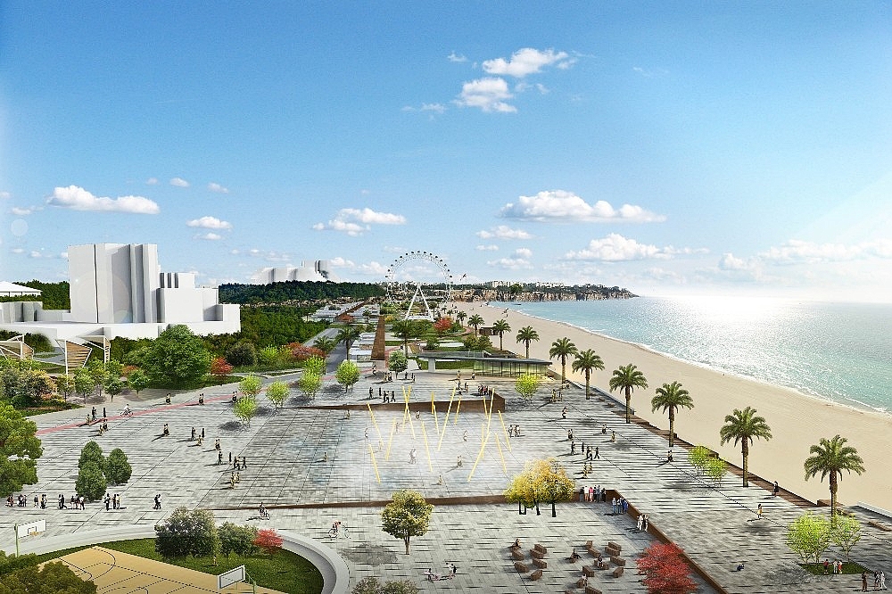 Antalya'ya 2020 model Konyaaltı sahili