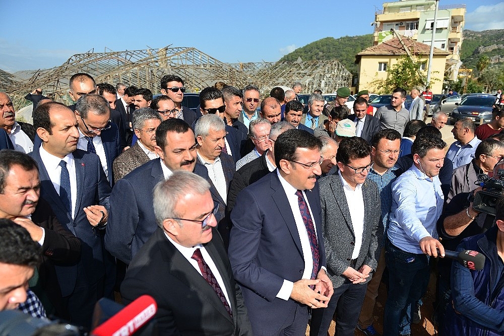 Bakan Tüfenkci afet bölgesinde