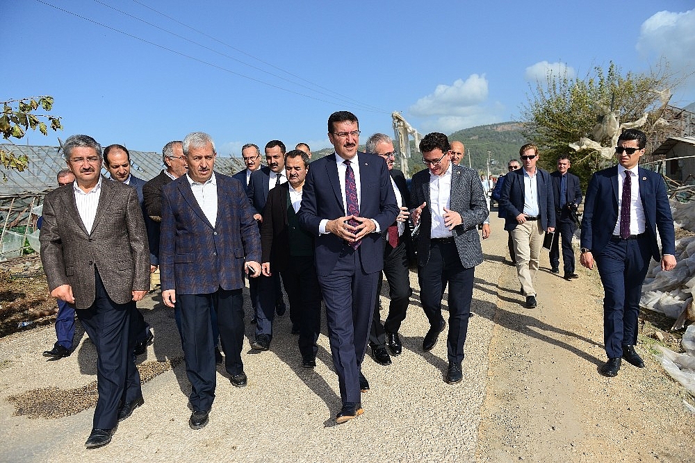 Bakan Tüfenkci afet bölgesinde