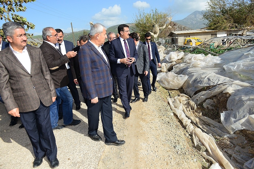 Bakan Tüfenkci afet bölgesinde