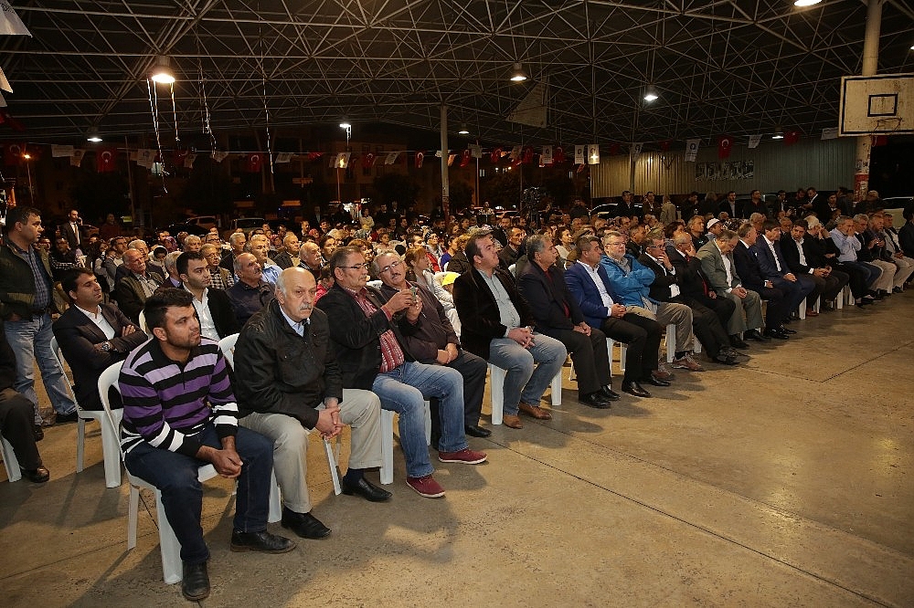 Başkan Türel, 3 mahalleye 3. Etap Raylı Sistem Projesini anlattı