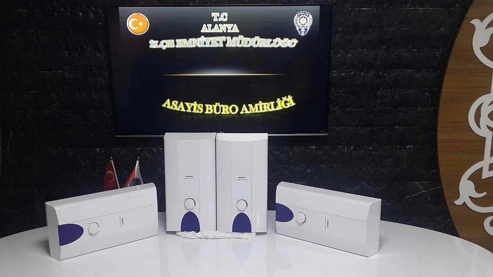 Çaldığı ısıtıcıları polise satmak isterken yakalandı