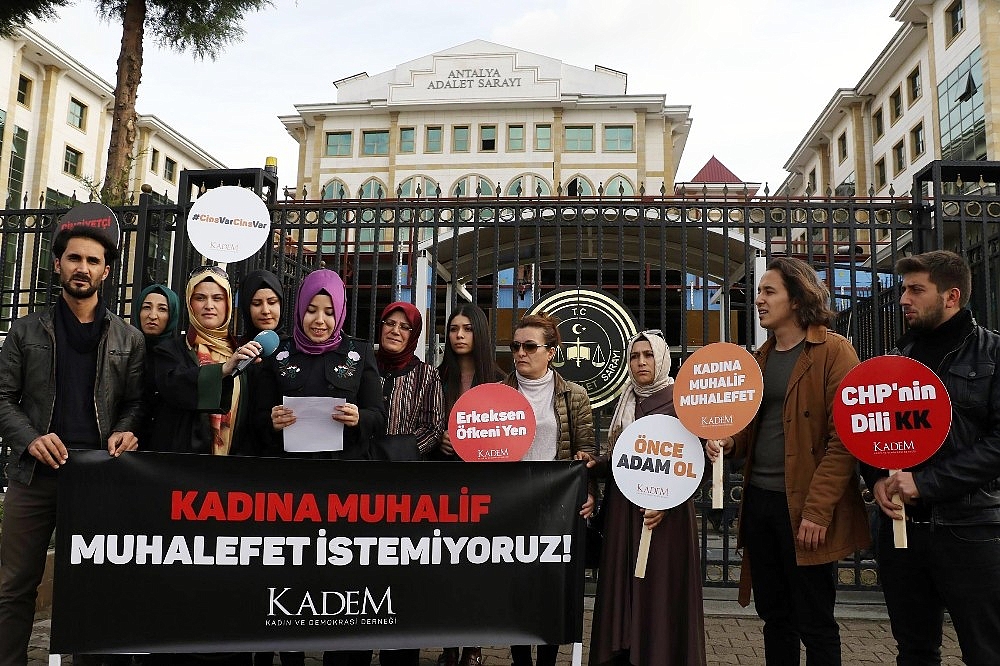 KADEM Antalya'dan Kılıçdaroğlu'na suç duyurusu! (Videolu)