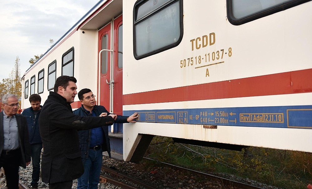 Kepez'e tren geliyor