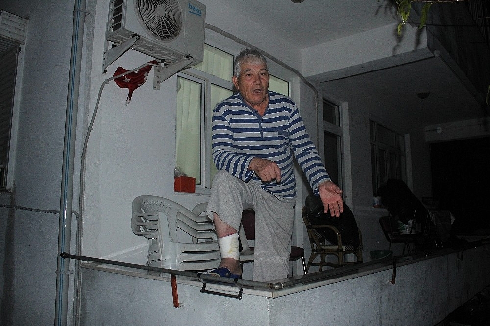 Manavgat yağmura teslim oldu, 15 günlük buzağı iş makinesiyle kurtarıldı!
