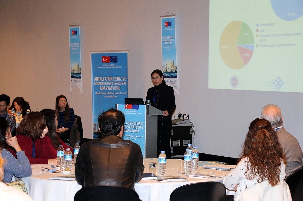 Antalya'da iklim değişikliği çalıştayı düzenlendi