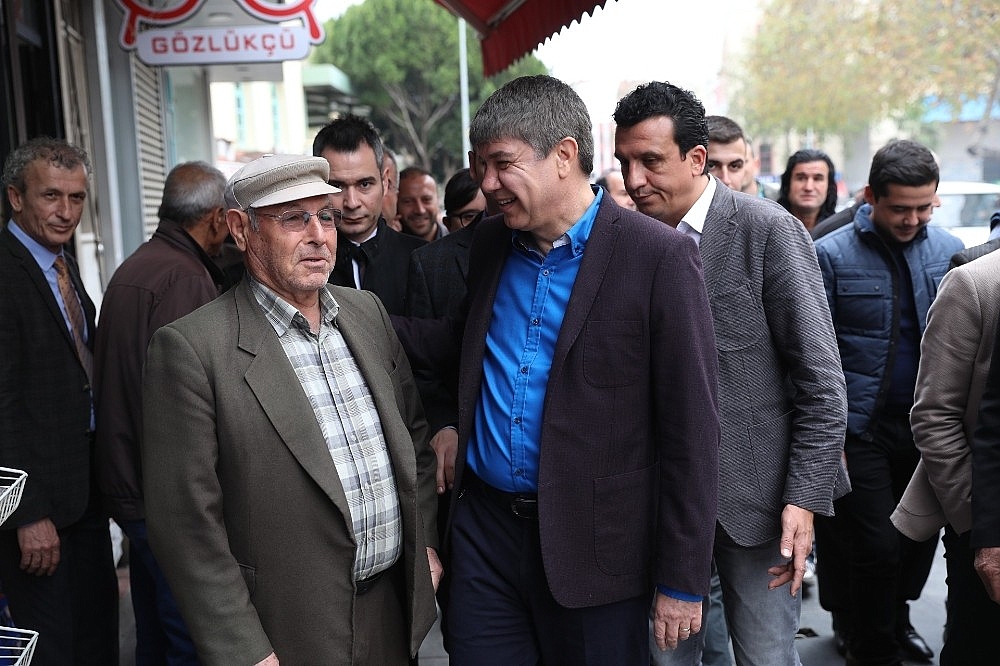 Başkan Türel, Serik'te