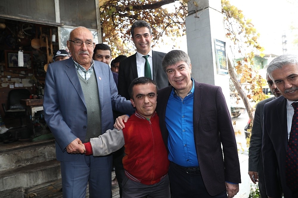 Başkan Türel, Serik'te