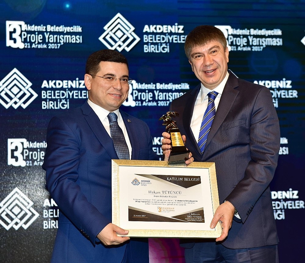Belediye oskarları sahiplerini buldu
