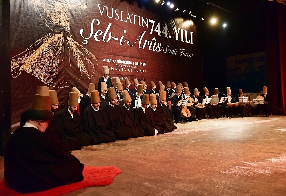 Mevlana 'Şeb-i Arus' ile anıldı