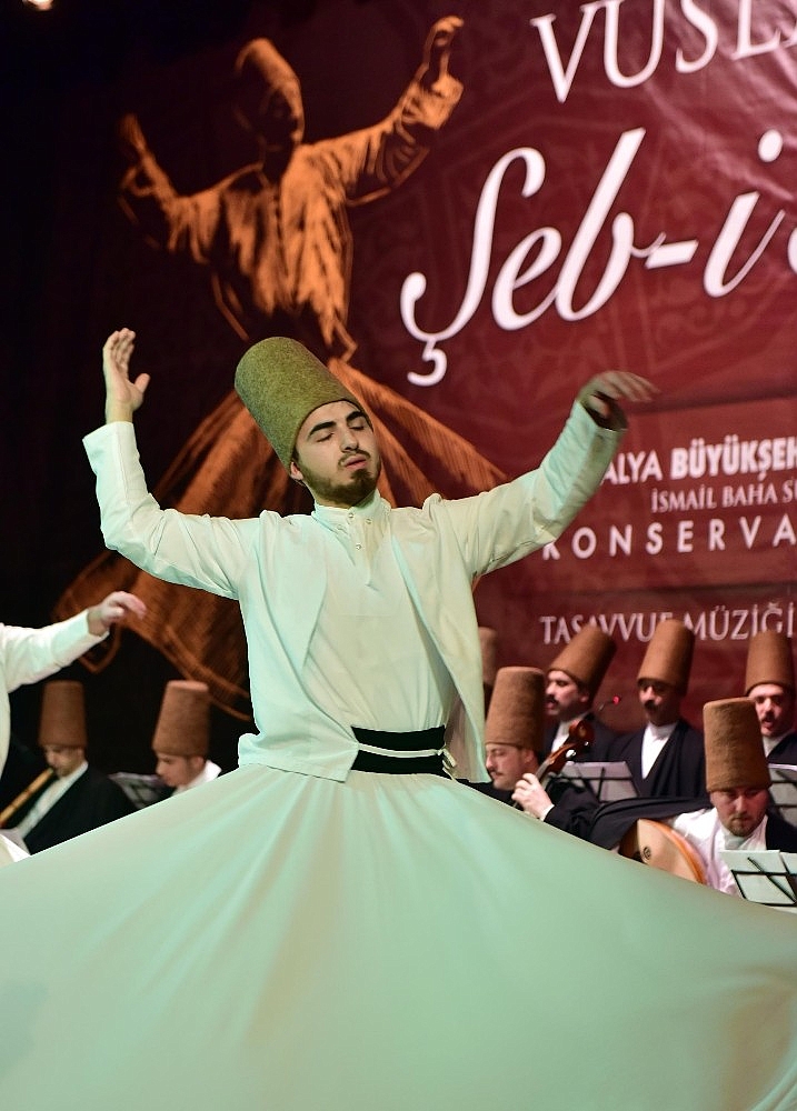 Mevlana 'Şeb-i Arus' ile anıldı