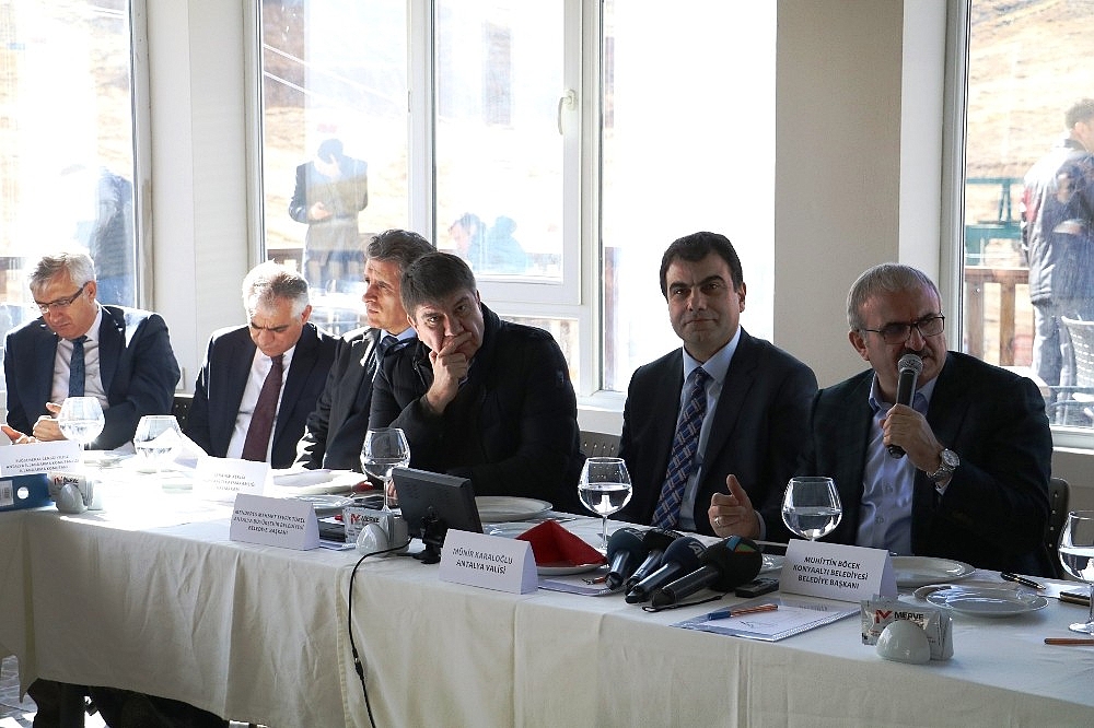 Saklıkent kayak merkezindeki taş ocakları takibe alınıyor