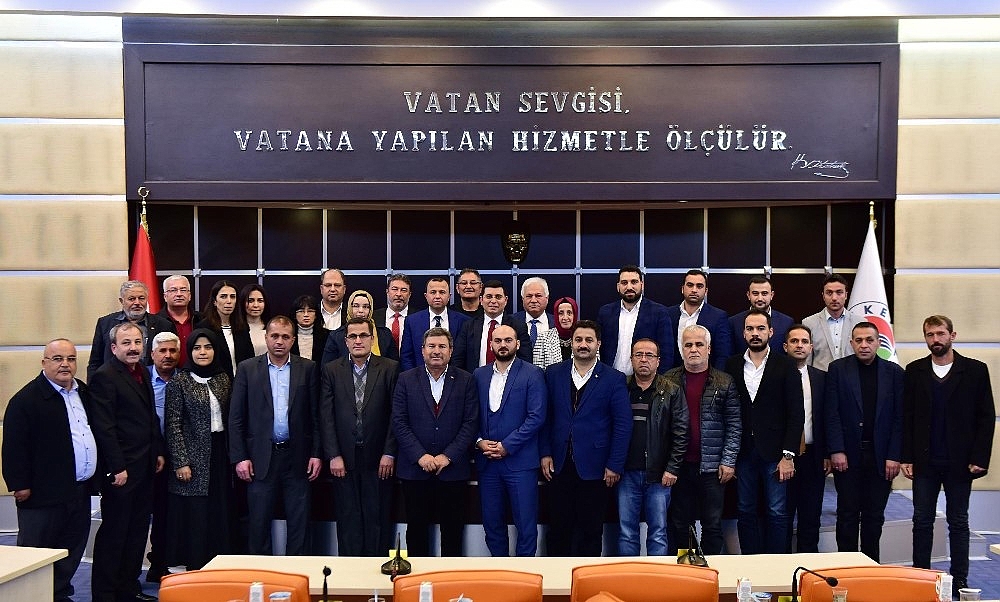Tütüncü, AK Parti Kepez ilçe yönetimini ağırladı