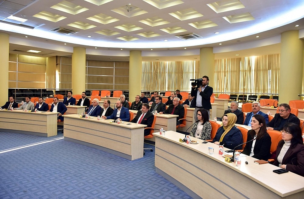 Tütüncü, AK Parti Kepez ilçe yönetimini ağırladı