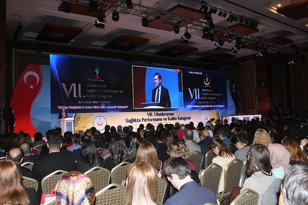 7. Uluslararası Sağlıkta Performans ve Kalite Kongresi Antalya'da başladı