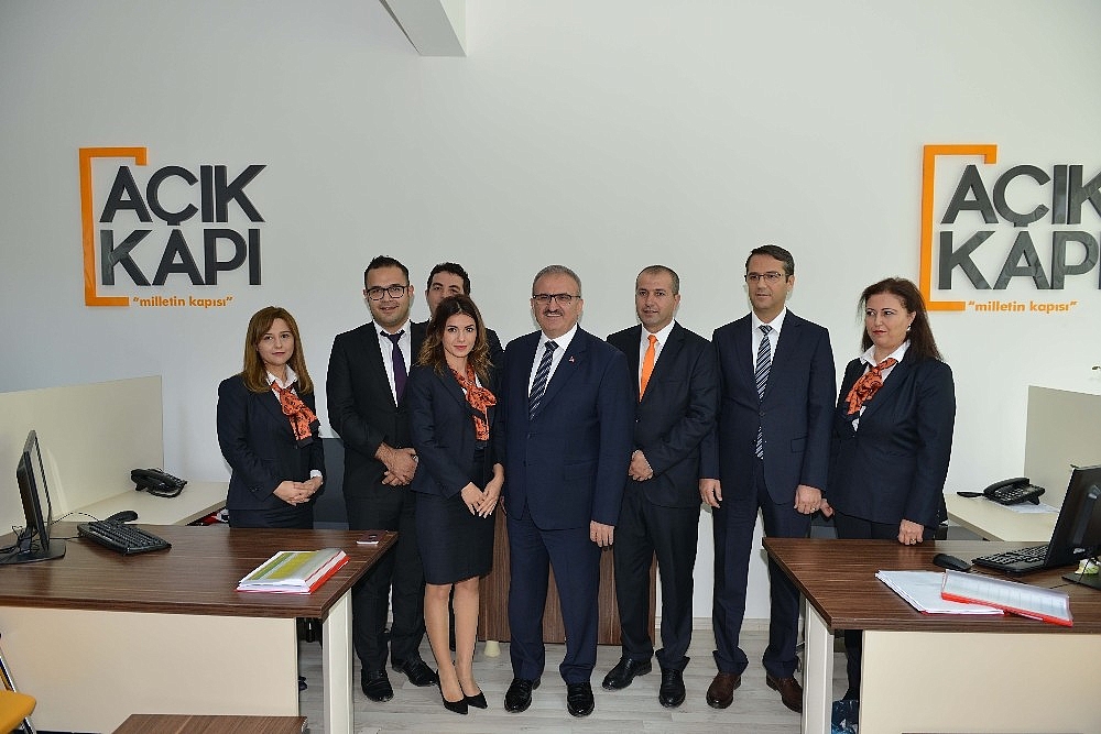 Antalya'da "Açık Kapı Milletin Kapısı" Projesi başladı