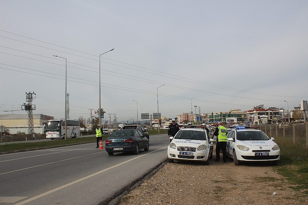 Manavgat D400 Karayolunda Kırmızı Işık Denetimi