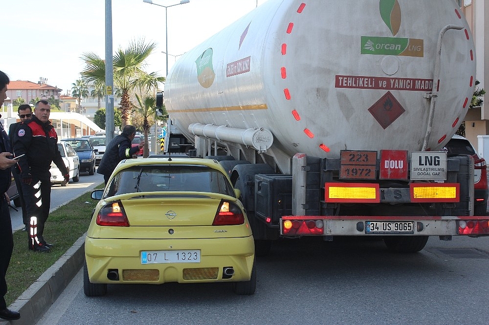 Manavgat'ta filmleri aratmayan kovalamaca! (Videolu)