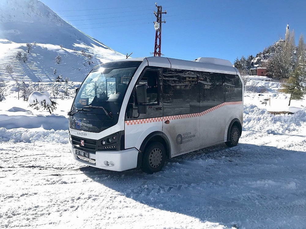 Saklıkent Kayak Merkezine toplu ulaşım hizmeti