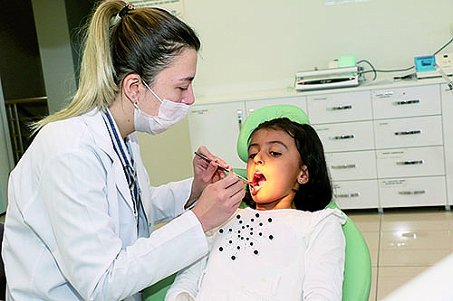 Büyükşehir ile çocuklar sağlıkla gülümsüyor