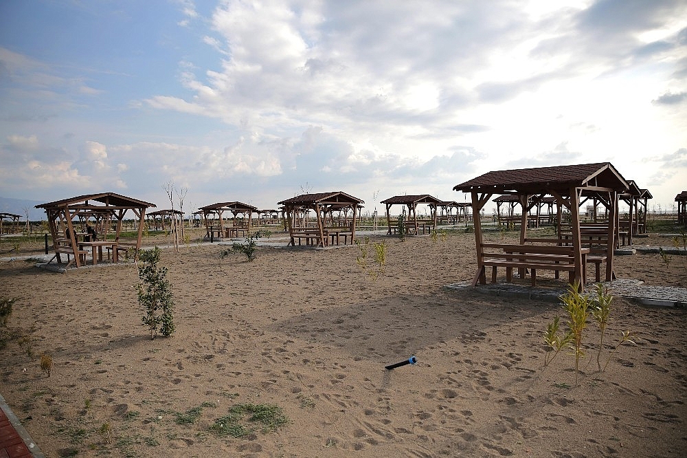Kumul Park Sahil Projesi tamamlandı