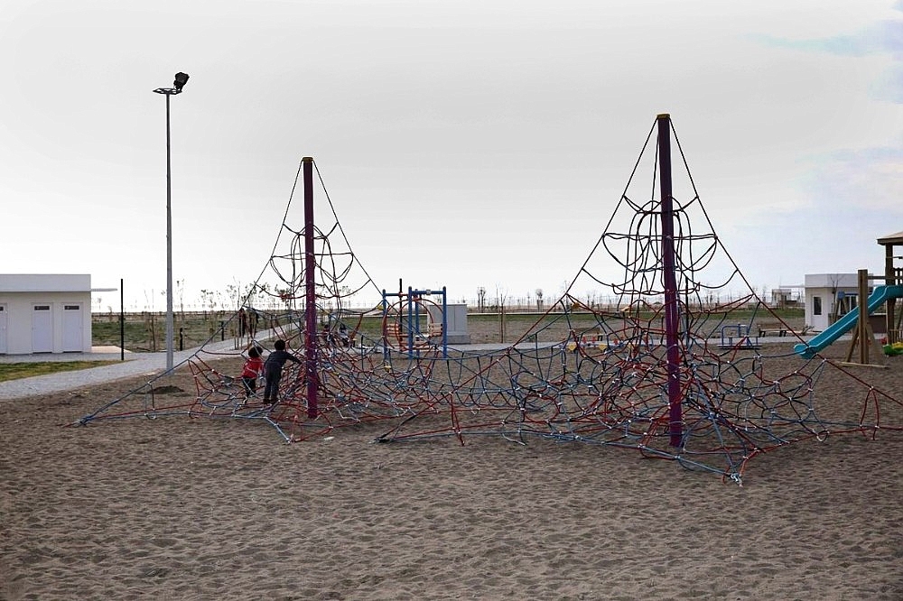 Kumul Park Sahil Projesi tamamlandı