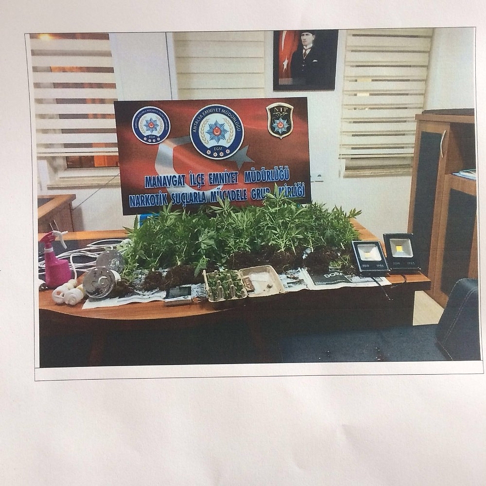 Manavgat'ta uyuşturucu operasyonu!