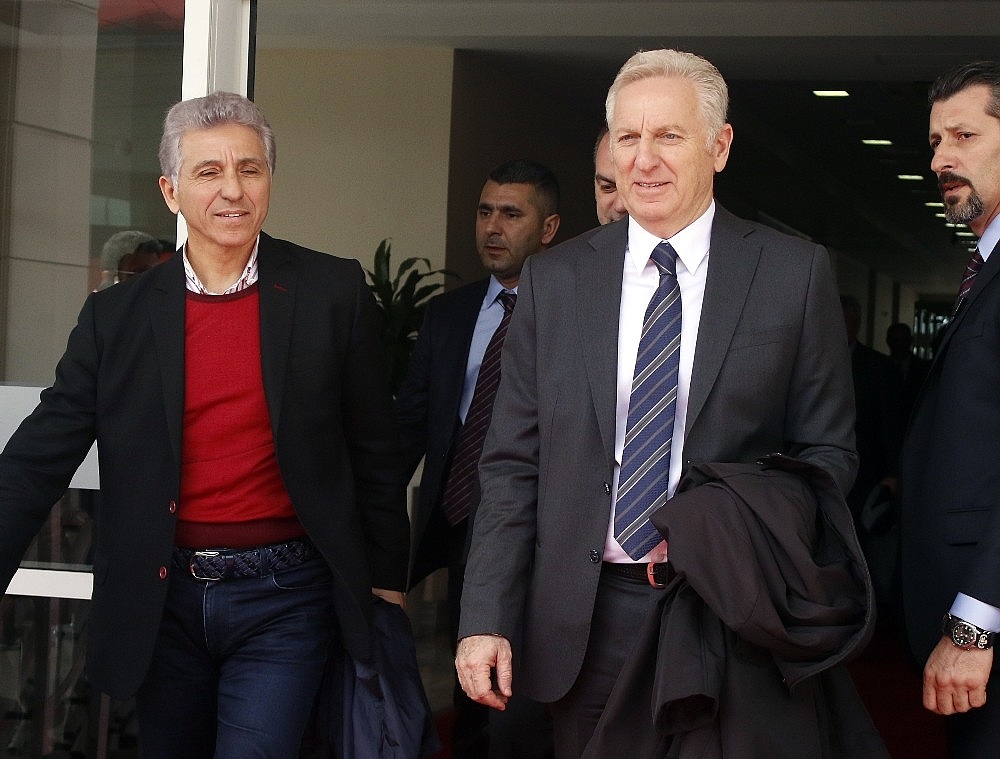 A Milli Takım Antalya'da (Videolu)