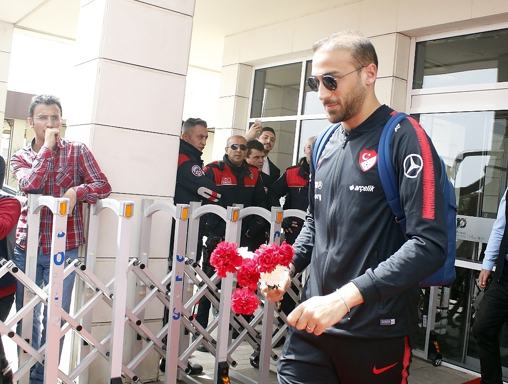 A Milli Takım Antalya'da (Videolu)