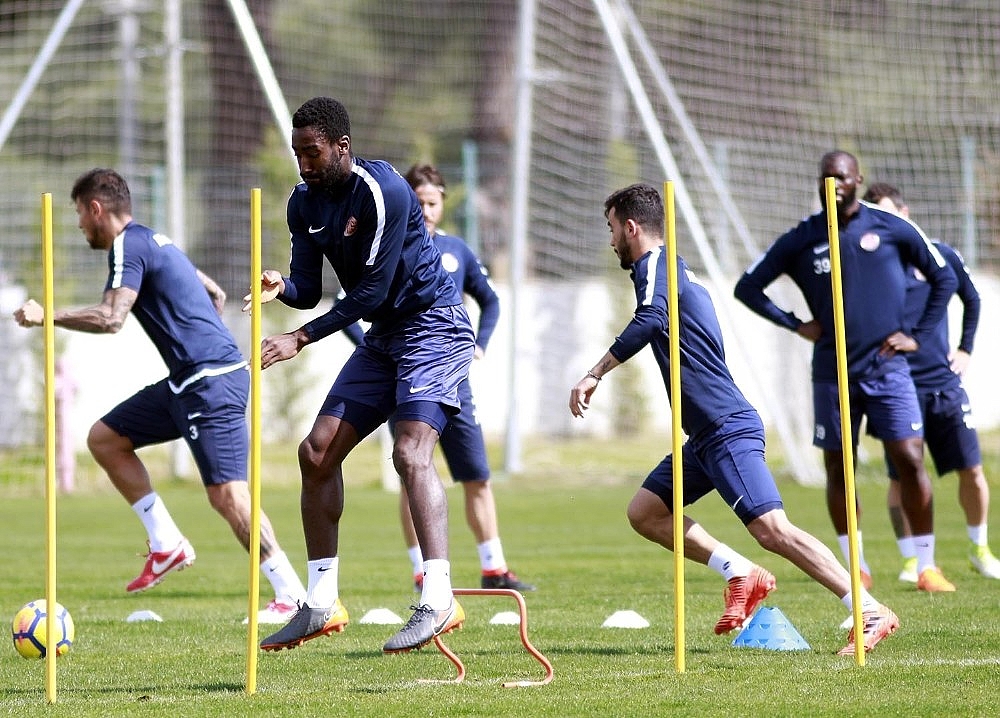Antalyaspor, Kasımpaşa hazırlıklarını sürdürdü