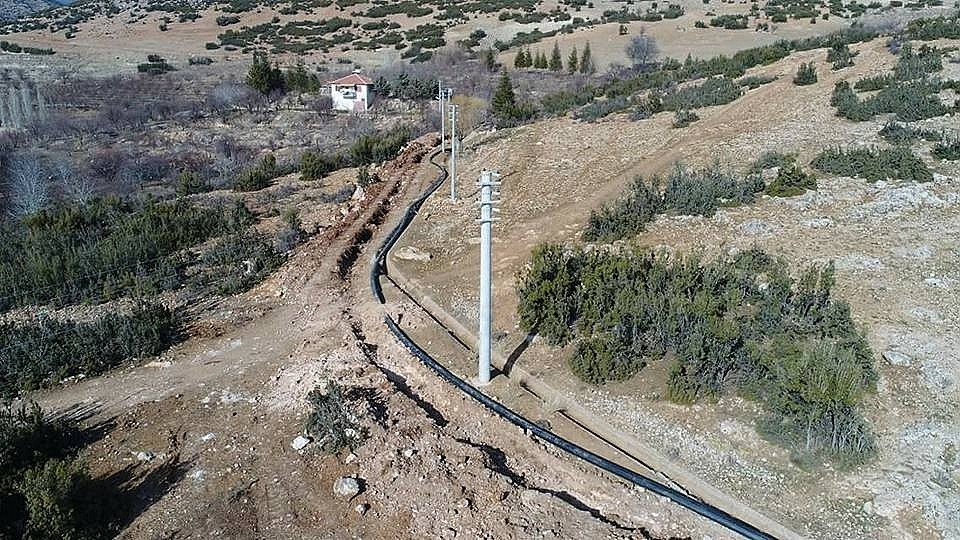 Büyükşehir'den Elmalı tarımına destek