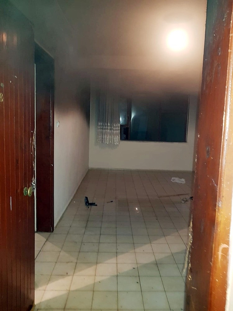 Kavga ihbarına giden polis ev yangınıyla karışlaştı