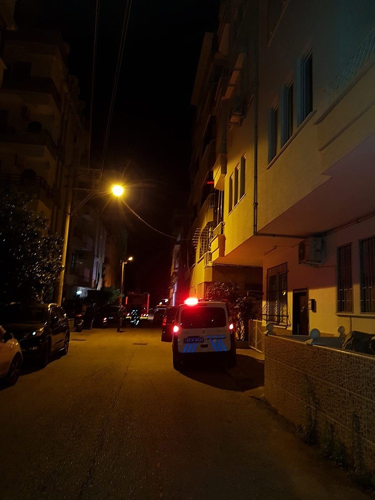 Kavga ihbarına giden polis ev yangınıyla karışlaştı